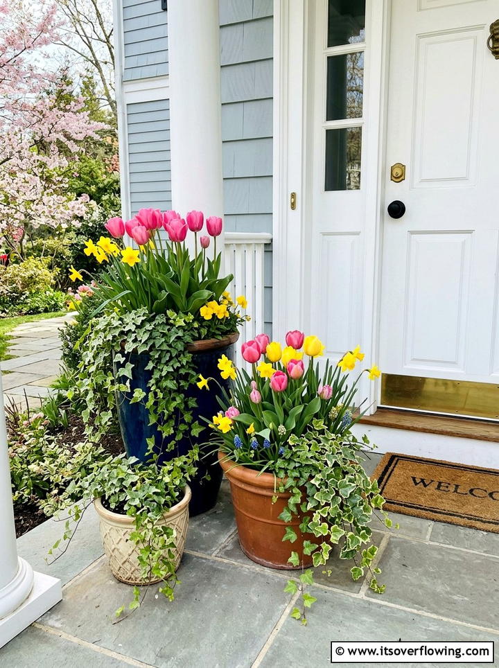 Spring Porch Planter - 25 front porch decor ideas for spring