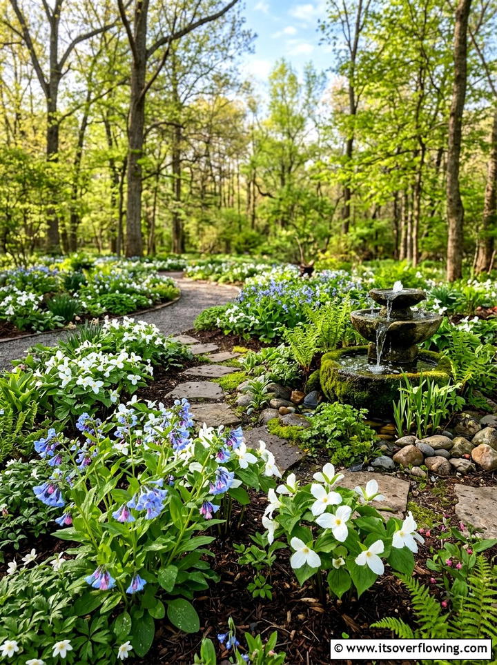 Spring wildflower garden design - 25 creative garden ideas with native wildflowers