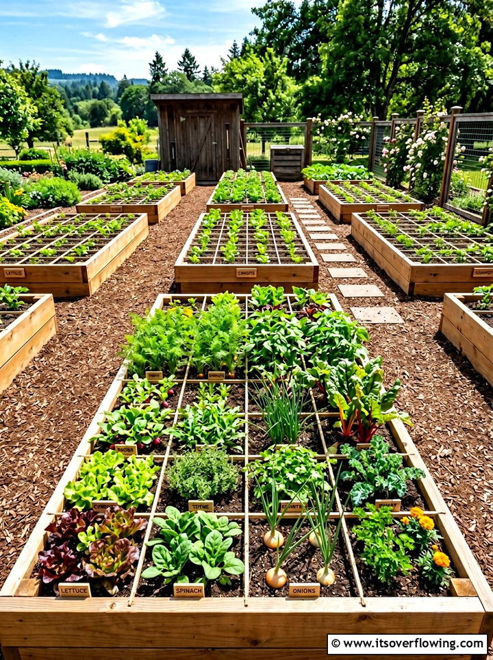 Square foot garden beds - 25 backyard ideas with raised beds