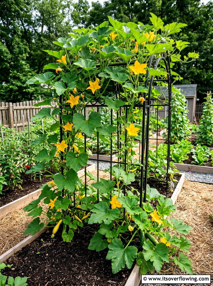 Squash blossom garden - 25 creative garden ideas with edible flowers