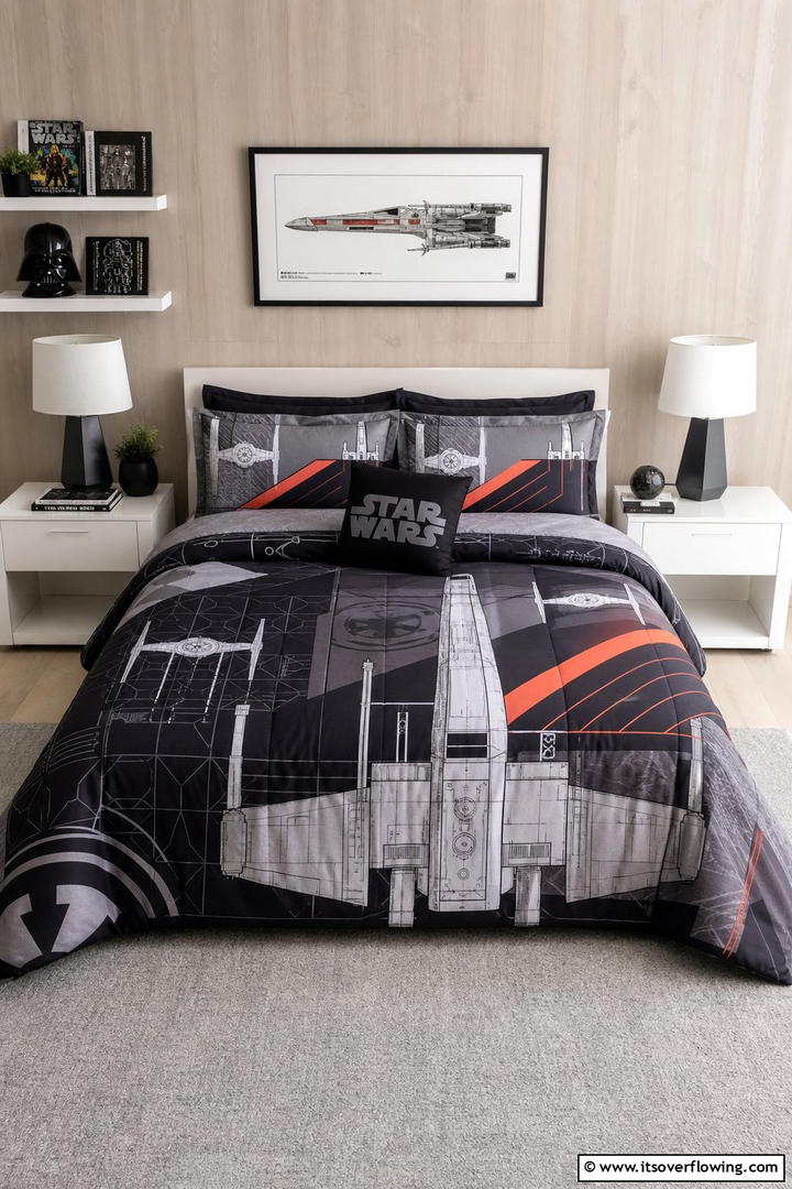 Star Wars Bedding Sets - 25 Star Wars Room Ideas for Every Fan’s Dream Space