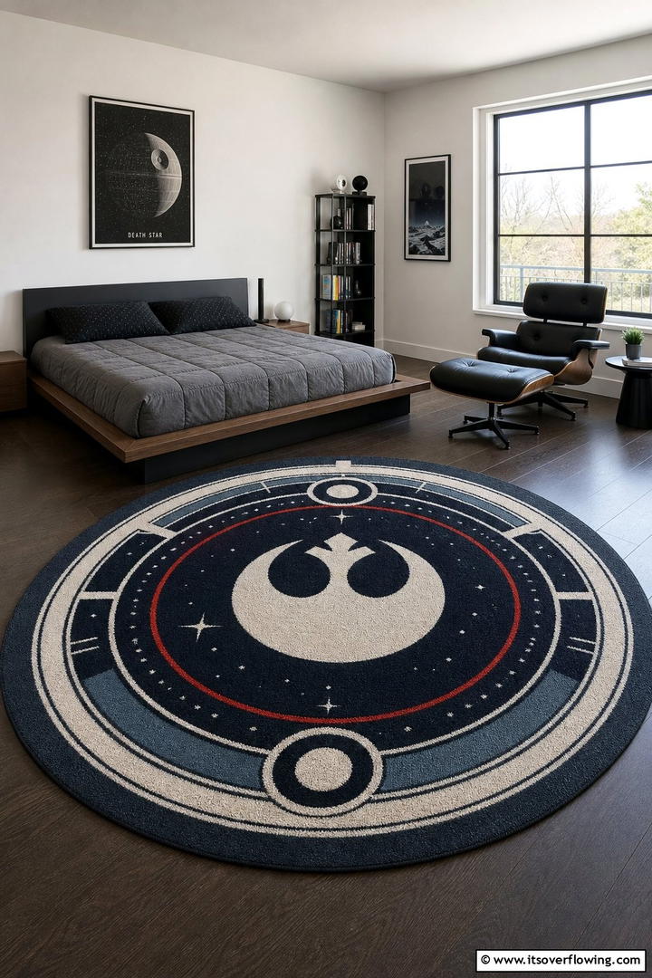 Star Wars Themed Rugs - 25 Star Wars Room Ideas for Every Fan’s Dream Space
