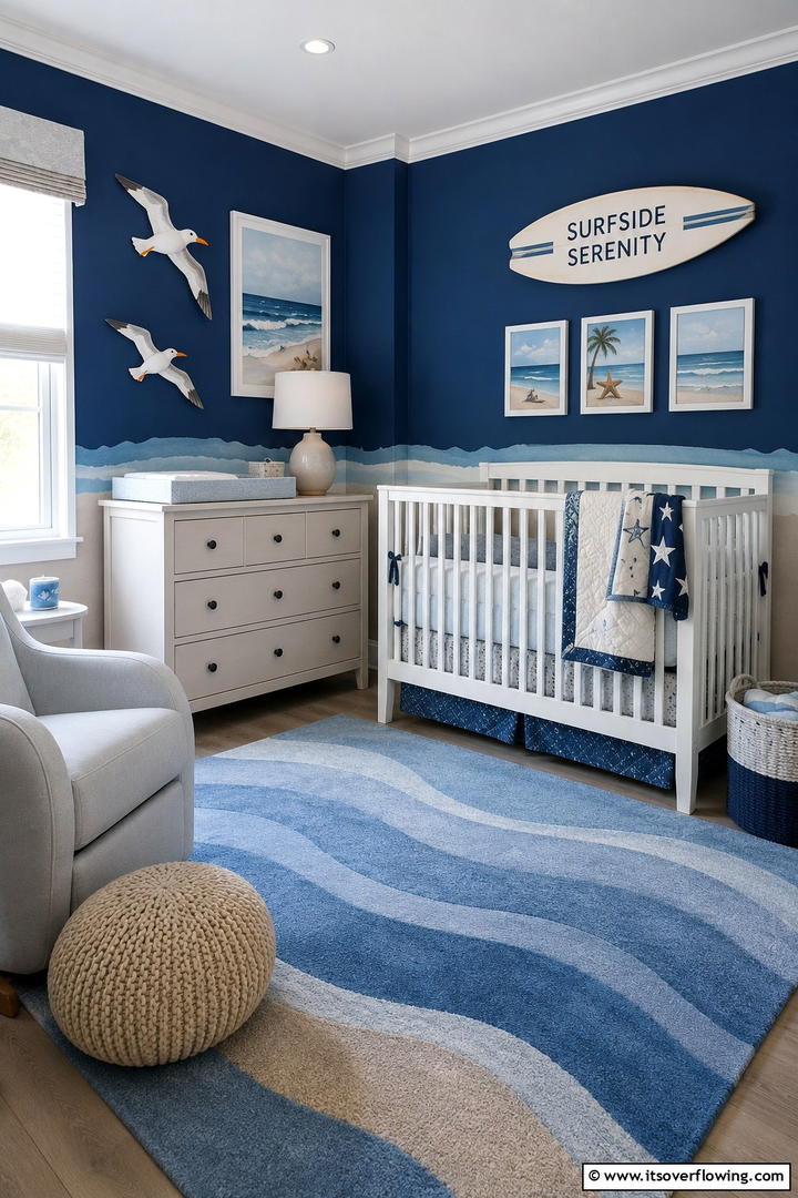 Starfish Story - 30 Ocean-Themed Nursery Ideas for a Serene Baby Room