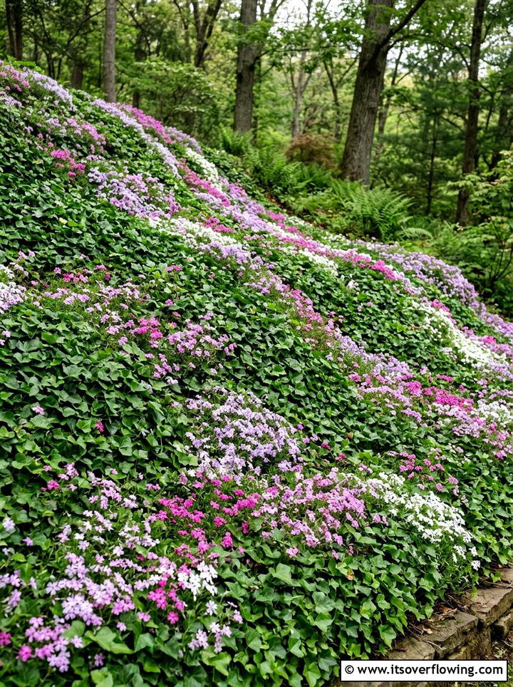 Steep Slope Ground Cover - 25 backyard ideas with terracing