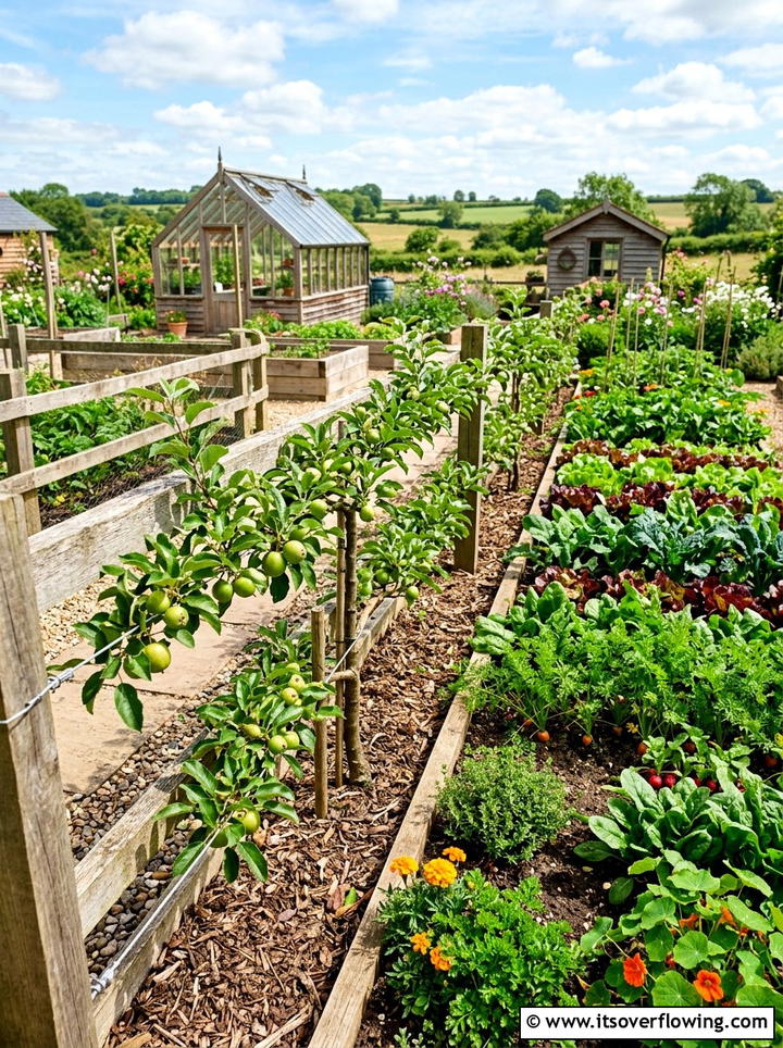 Stepover espalier apple tree - 25 creative garden ideas with espalier trees