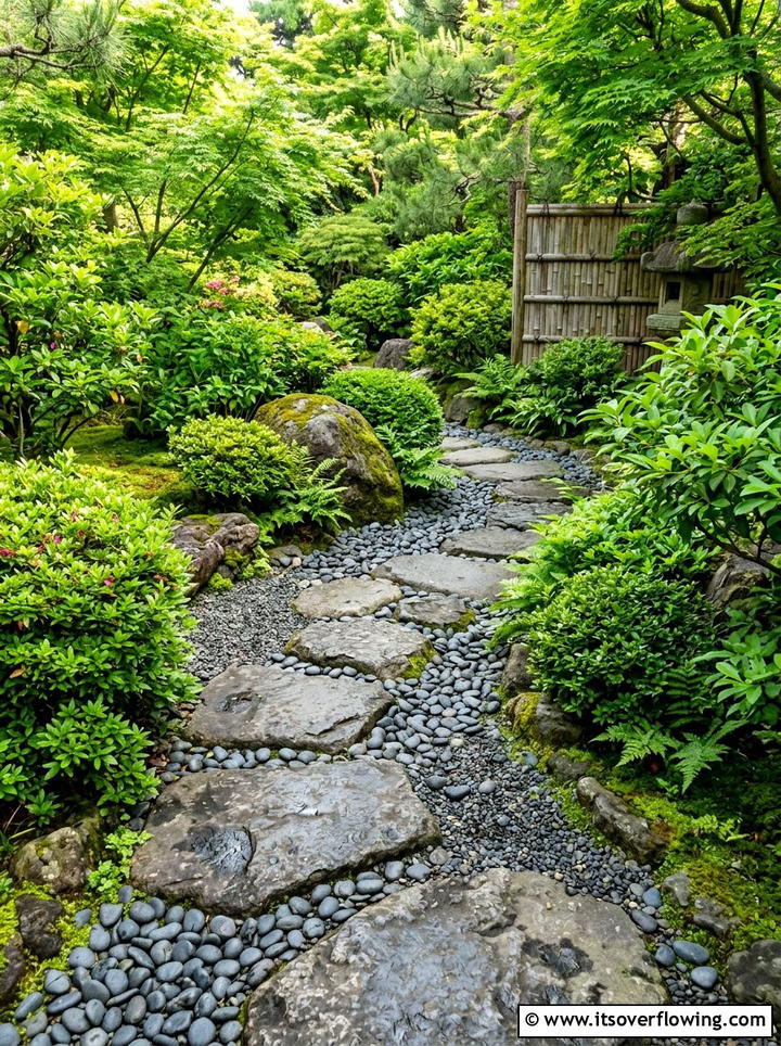 Stepping Stone Path - 25 garden ideas for zen spaces