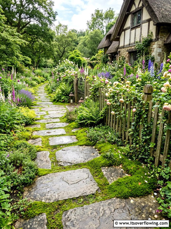 Stepping Stone Walkway - 25 creative garden ideas for side yards