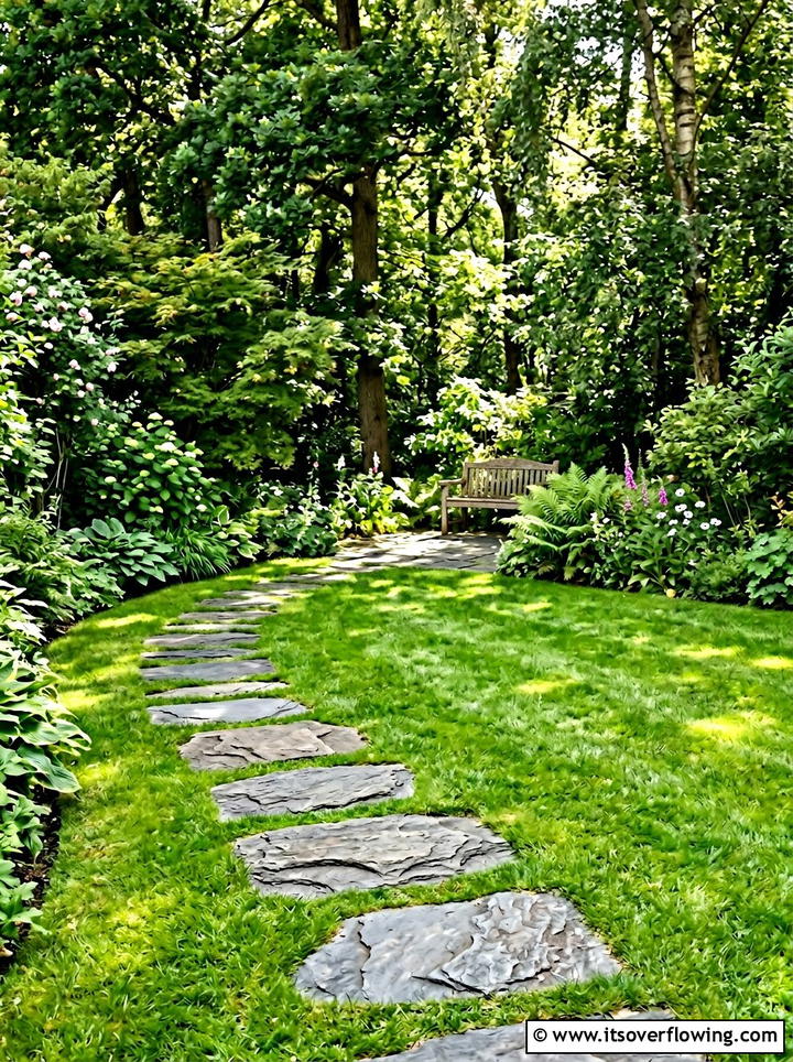 Stepping Stones For Path - 25 garden decor ideas for renters
