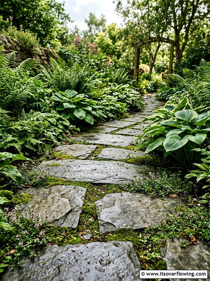 Stepping stones - 25 garden decor ideas for cottage gardens