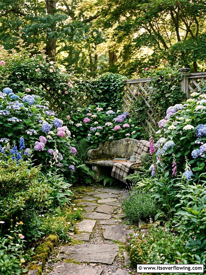 Stone Circle Seating - 25 creative garden ideas with meditation corners