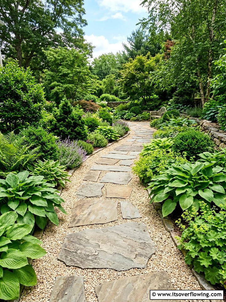 Stone Path Landscaping - 25 backyard ideas for small yards