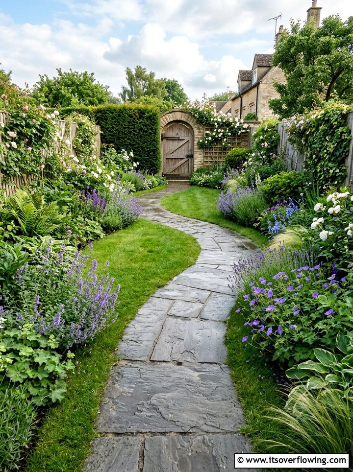 Stone Pathway - 25 garden ideas for small spaces