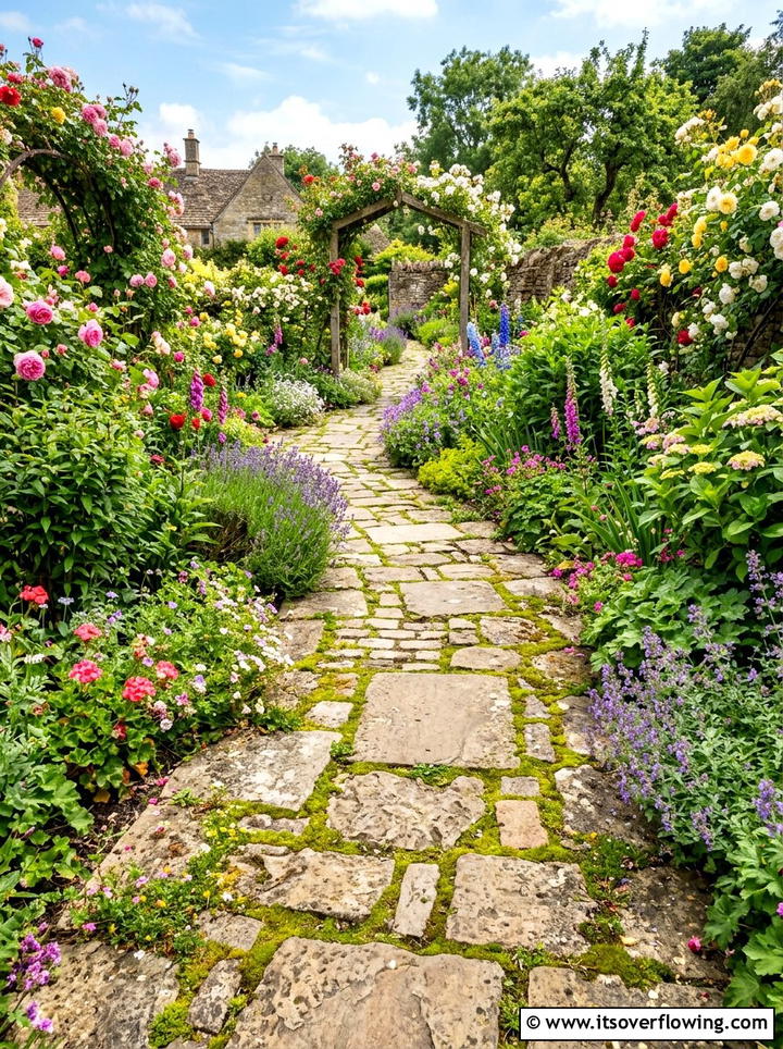 Stone Walkway - 25 backyard ideas for relaxing