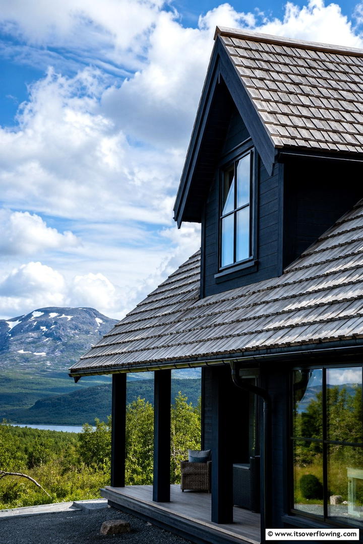 Streamlined Geometric Forms - 30 Scandinavian House Exterior Ideas for Modern Homes