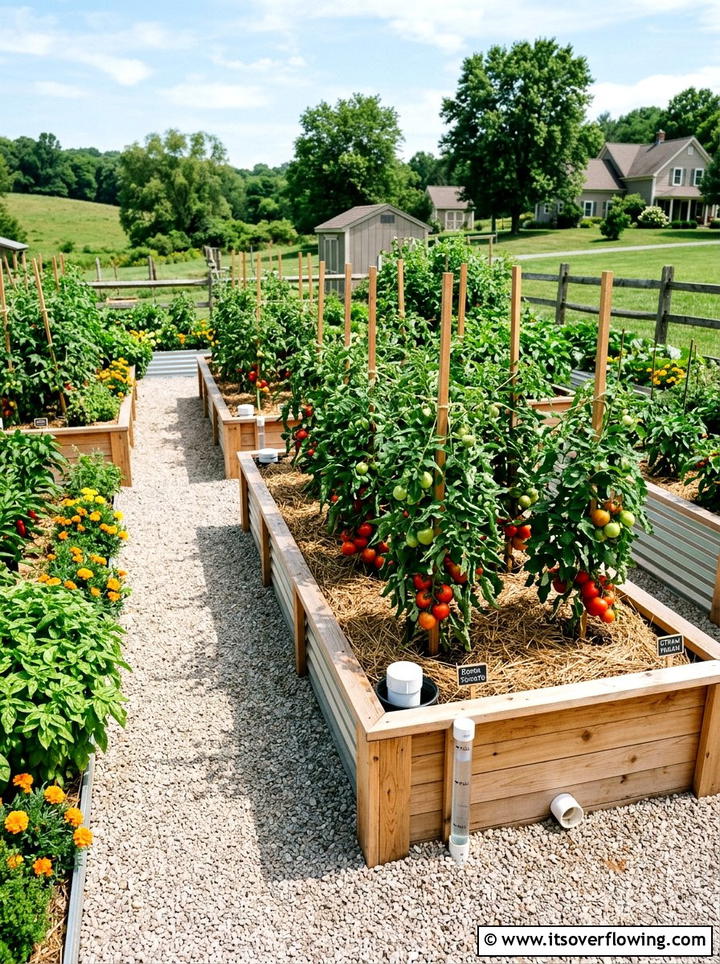 Sub Irrigated Vegetable Garden - 25 garden ideas with vegetables