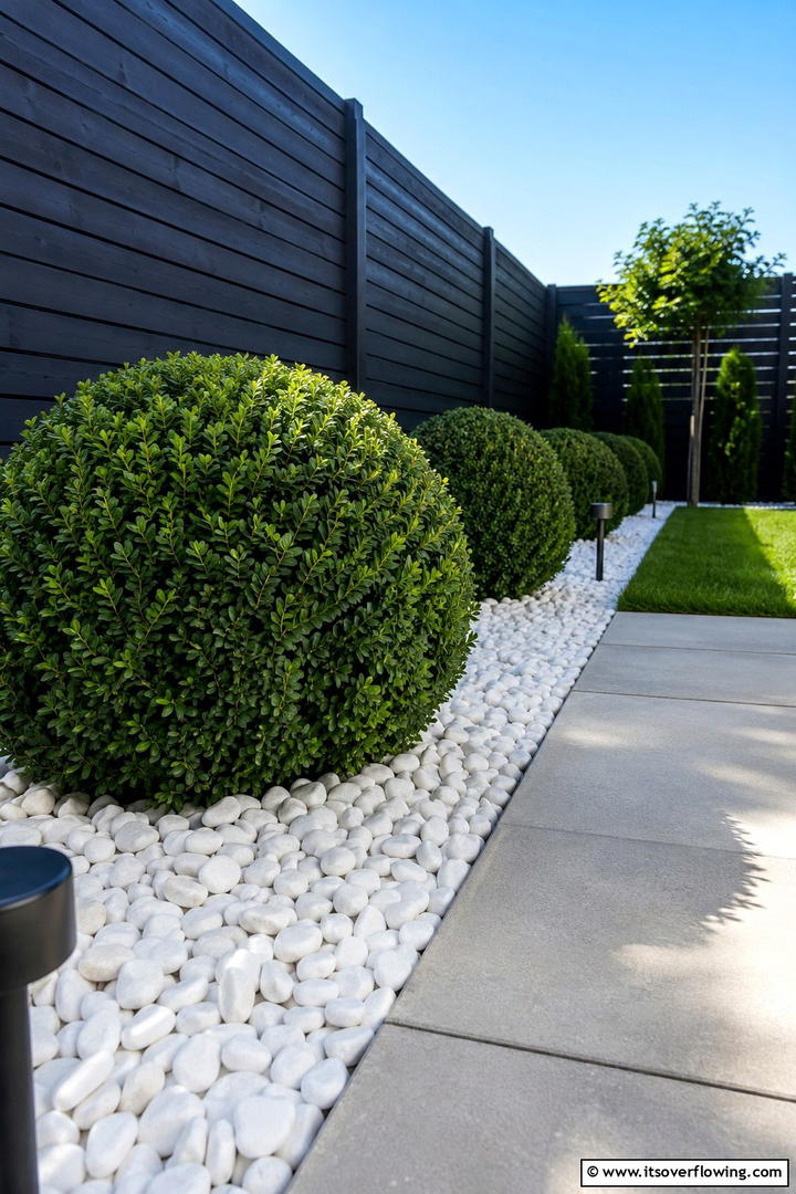 Subtle Stone Accents - 30 Stone Garden Ideas for Natural Outdoor Landscaping Designs