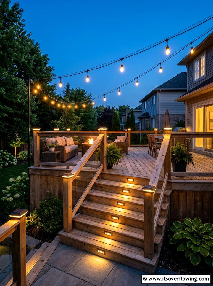 Suburban Deck Lighting - 25 garden design ideas for suburban backyards