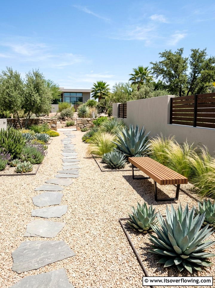 Succulent Garden - 25 garden ideas for meditation