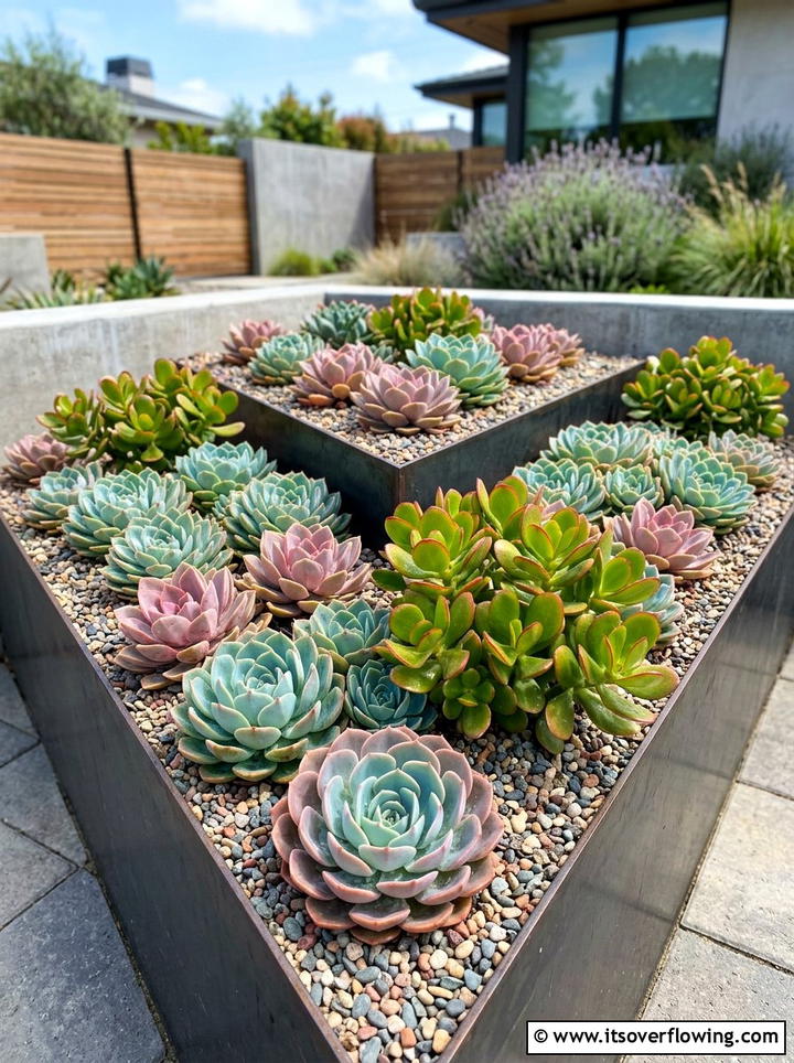 Succulent Garden - 25 backyard ideas for low upkeep