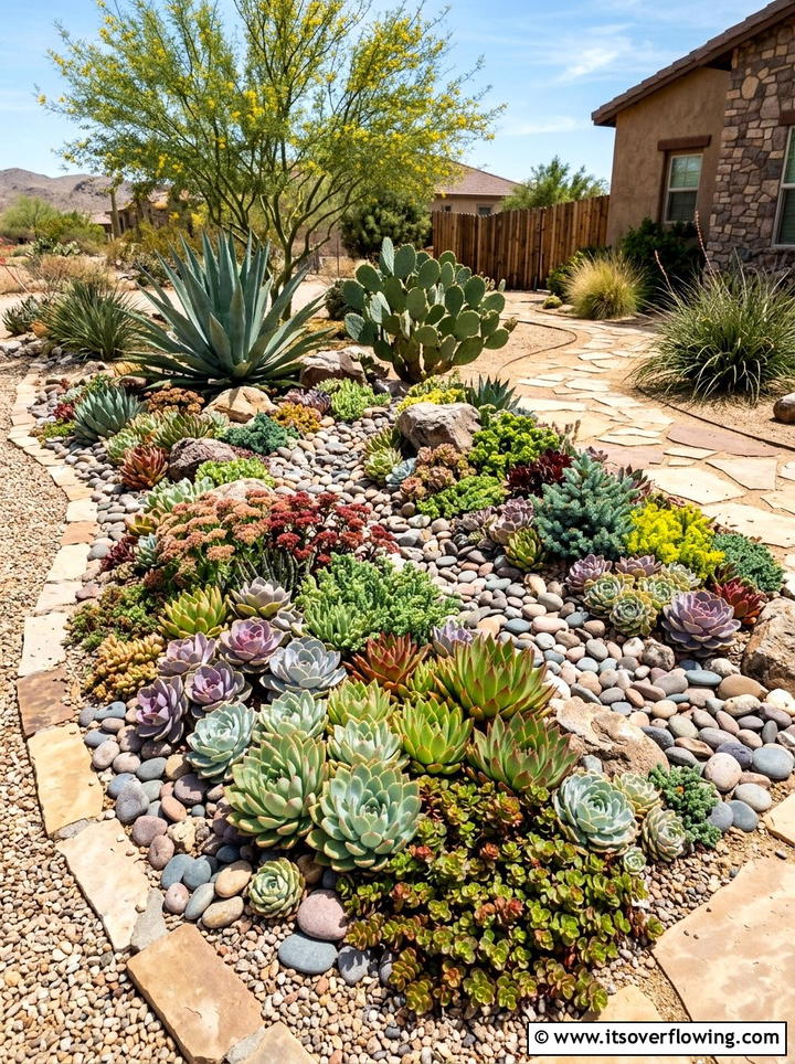 Succulent garden - 25 creative garden ideas with low maintenance design