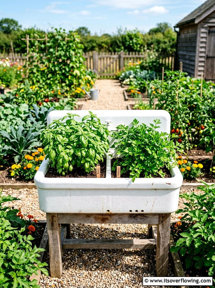 Suitcase Flower Box - 25 reusing old things ideas for balcony garden
