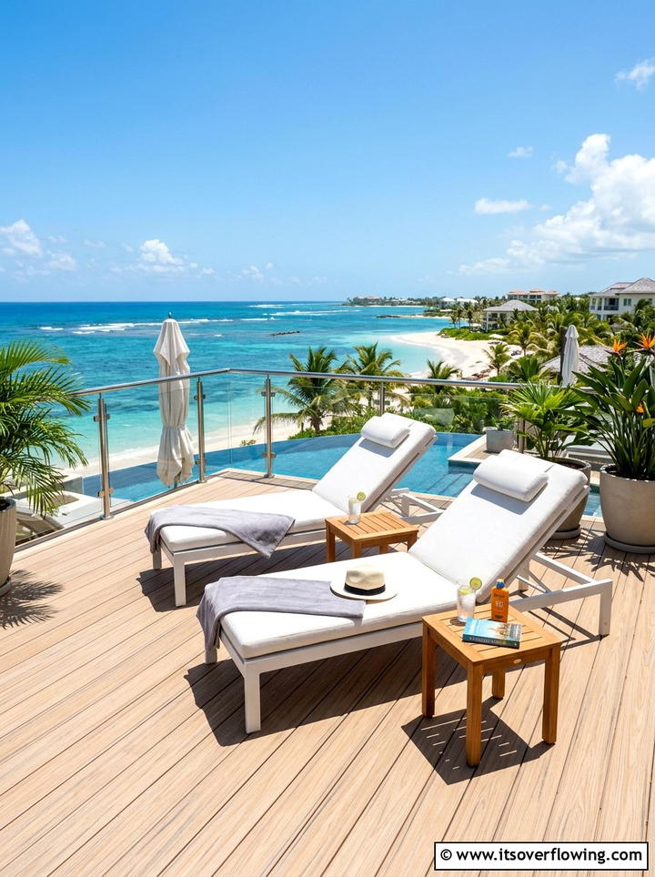 Sun Deck With Lounge Chairs - 25 backyard ideas with deck