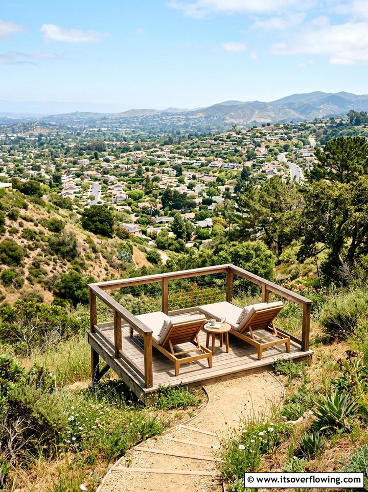 Sun Deck - 25 backyard ideas for sloped yards