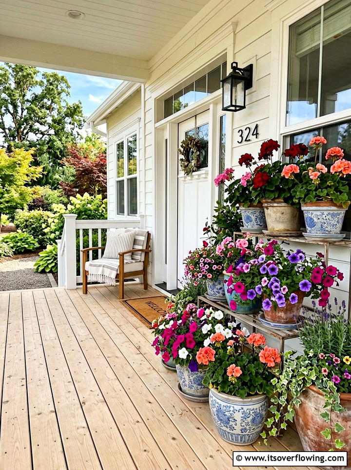 Sun Loving Porch Plants - 25 front porch ideas for south facing porch