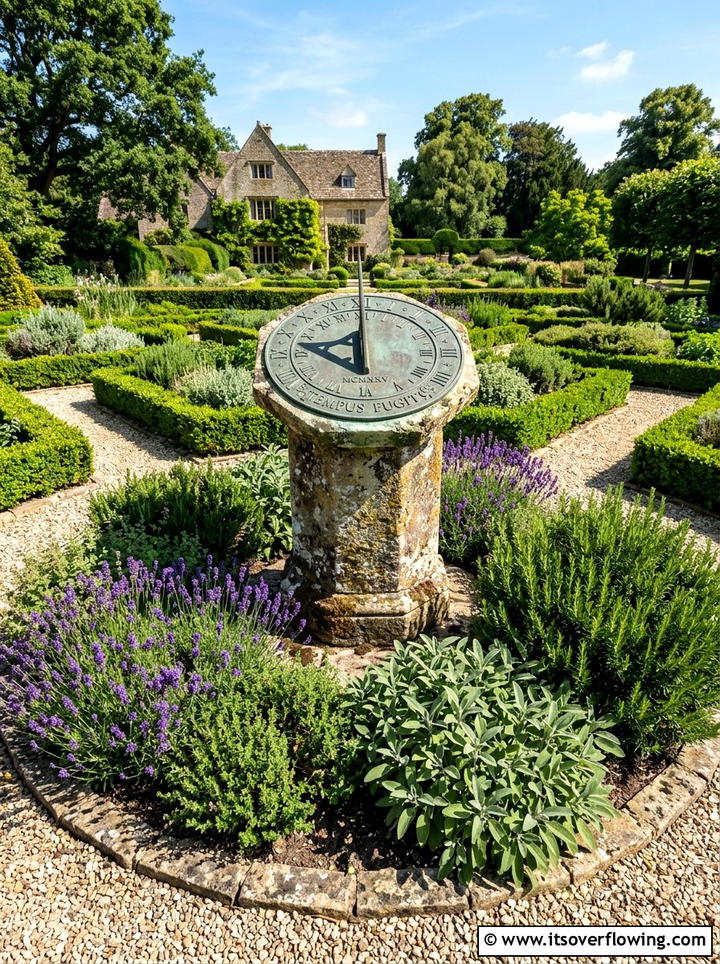 Sundial - 25 garden design ideas with focal points