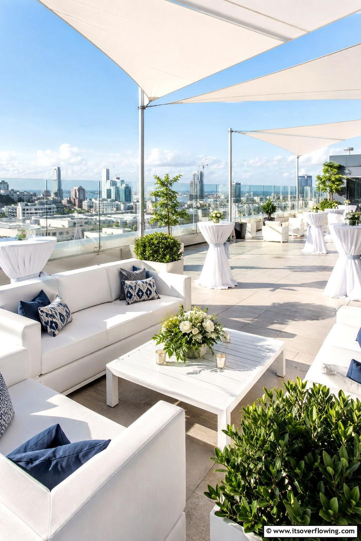 Sunlit Terrace Soiree - 30 Romantic Wedding Ideas for an Intimate and Memorable Day