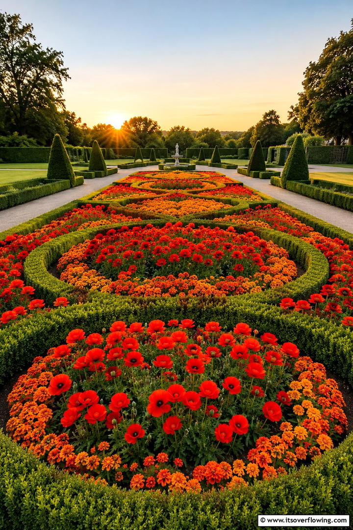 Sunset Garden - 30 Parterre Garden Ideas for Elegant Outdoor Spaces