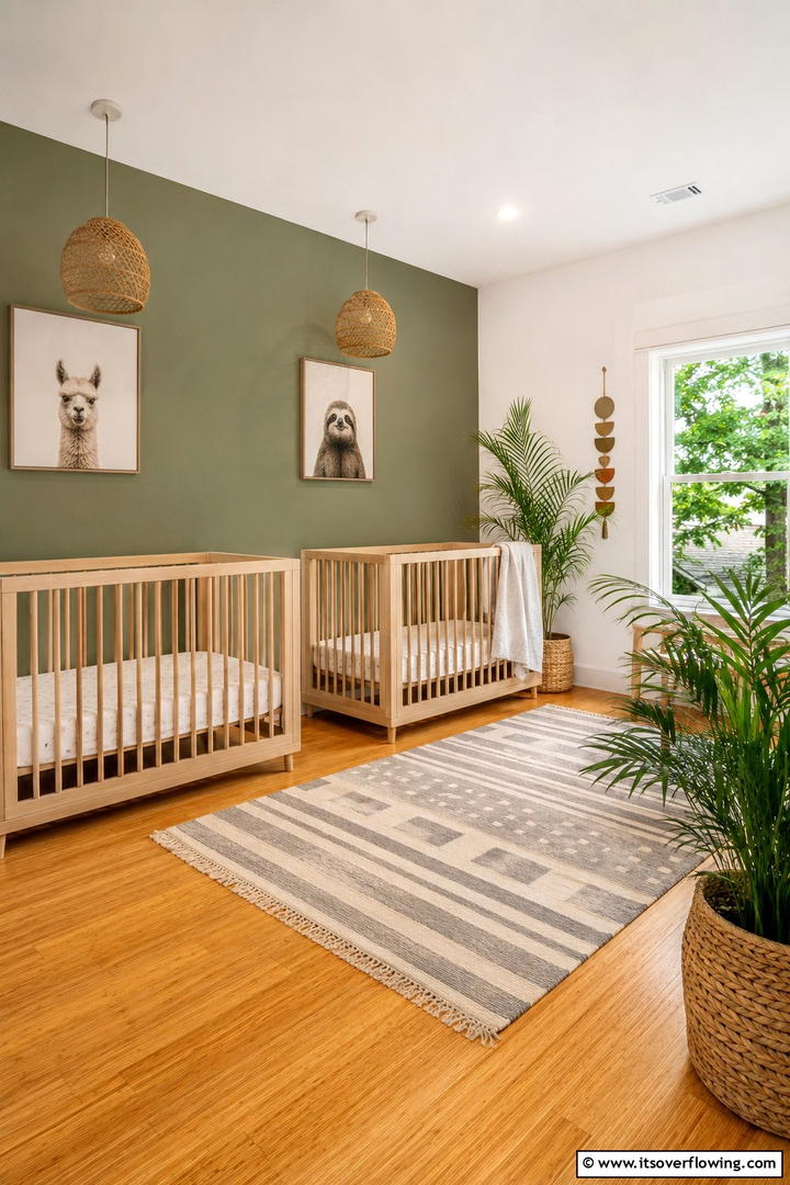 Sustainable Design Ideas - 30 Twin Nursery Ideas for Stylish & Functional Baby Spaces