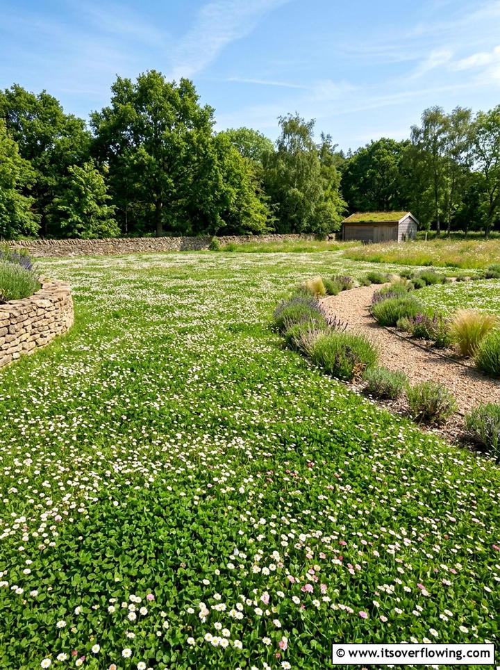Sustainable Lawn Alternative - 25 garden design ideas with meadows