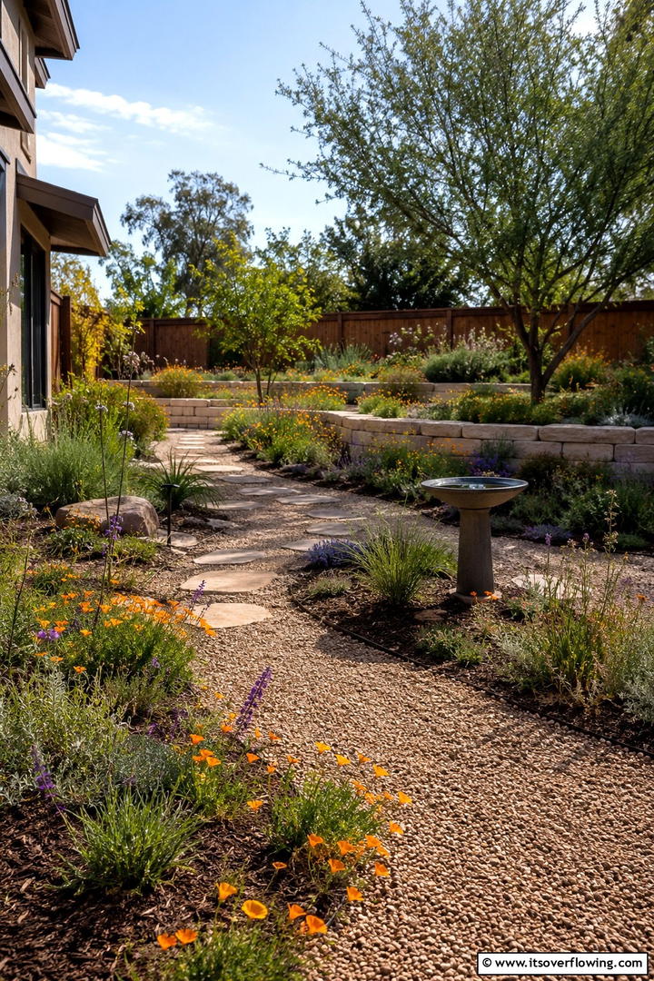 Sustainable Native Plant Landscape - 30 Modern Backyard Ideas to Transform Your Outdoor Oasis