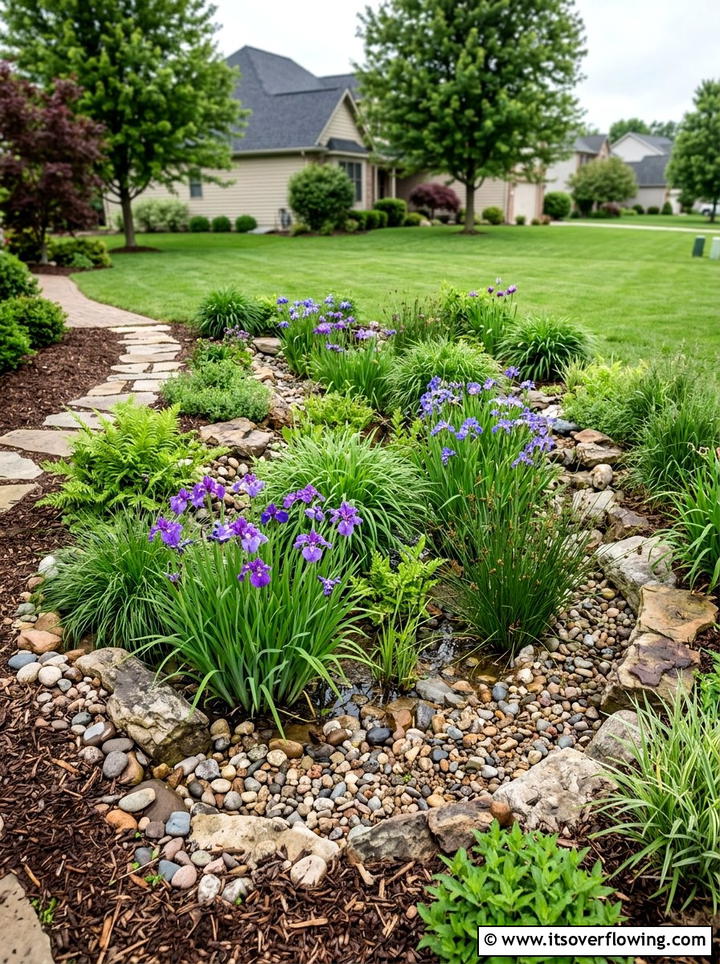 Sustainable Rain Garden - 25 garden ideas for suburban homes