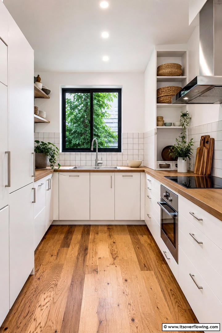 Sustainable White Kitchen Design - 30 Small White Kitchen Ideas for Bright, Airy Spaces