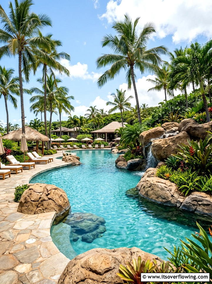 Swimming Pool Rocks - 25 backyard ideas with boulder accents
