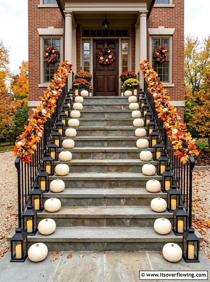 Symmetrical Steps Decor - 25 front porch decor ideas with symmetrical layout