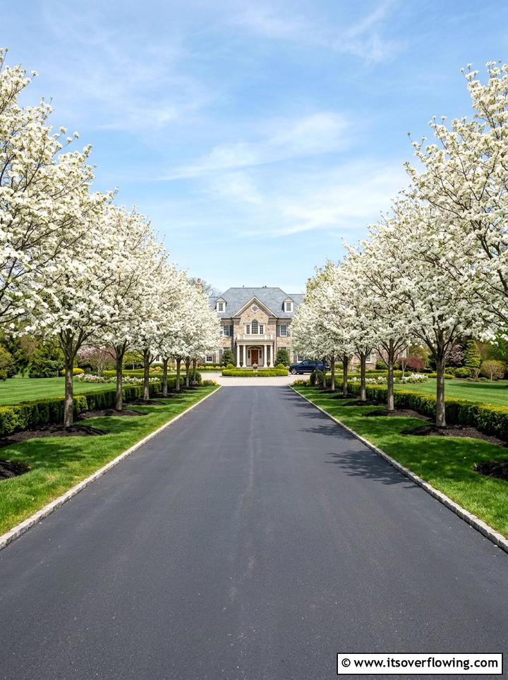 Symmetrical driveway landscaping - 25 garden design ideas with symmetry