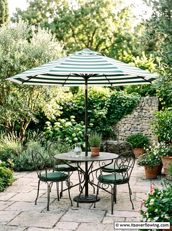 Table Umbrella For Outdoor Living - 25 backyard ideas with umbrellas
