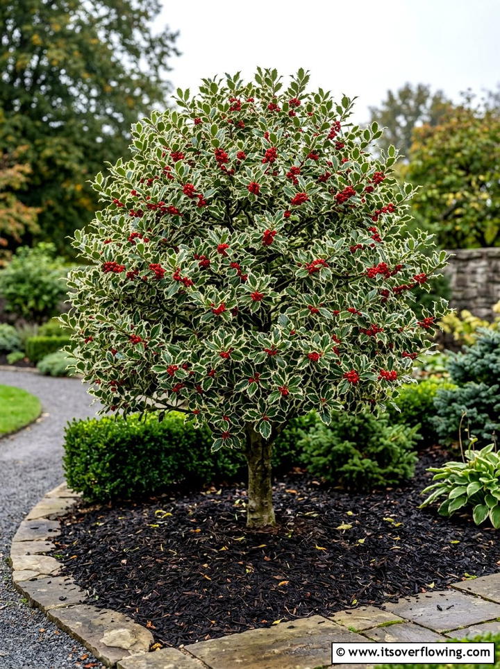 Tall Cypress Windbreak - 25 garden design ideas with evergreen structure