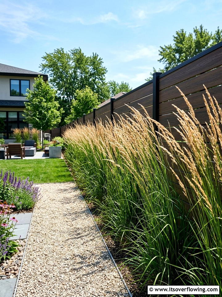 Tall Ornamental Grass - 25 garden design ideas with height variation