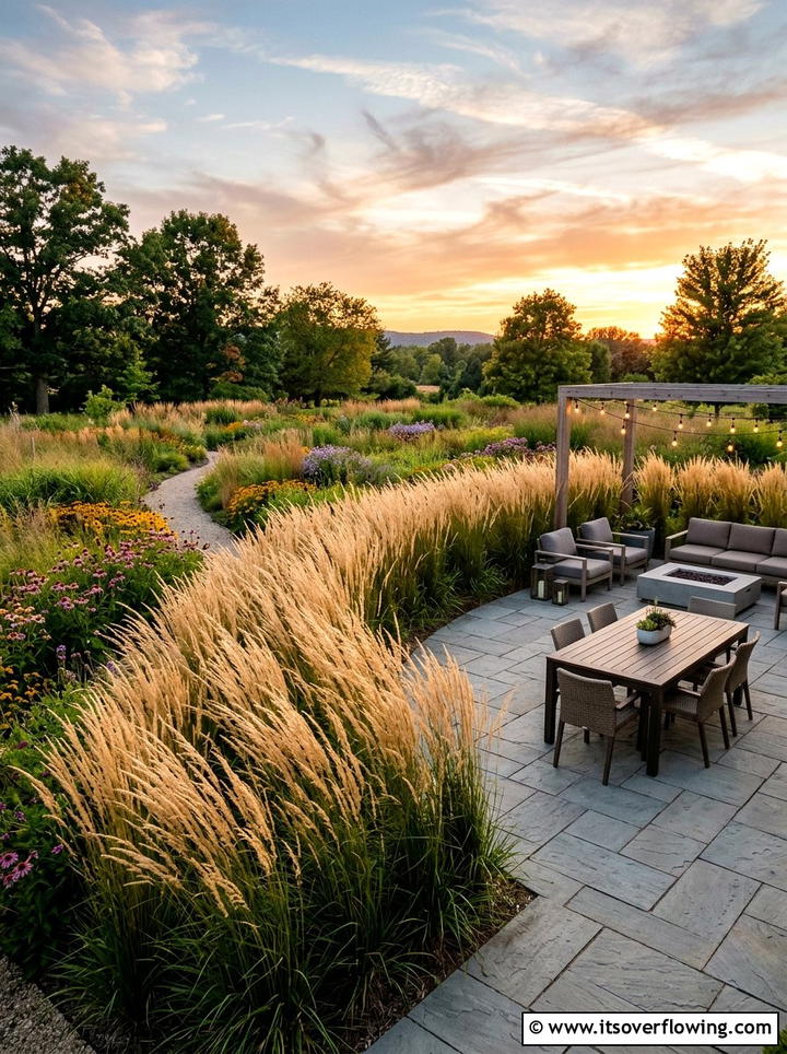 Tall Ornamental Grass - 25 garden ideas for privacy