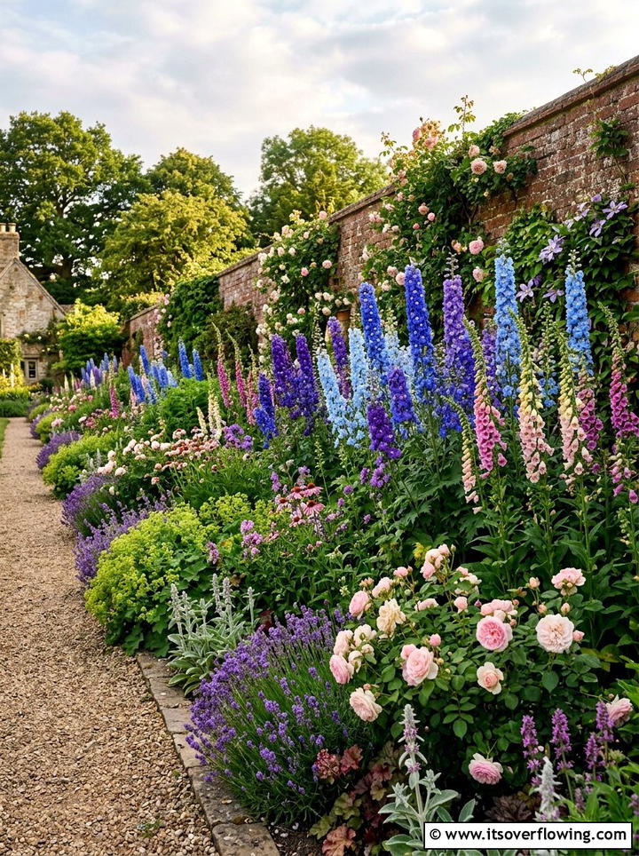 Tall Perennial Back Border - 25 garden ideas with border plants