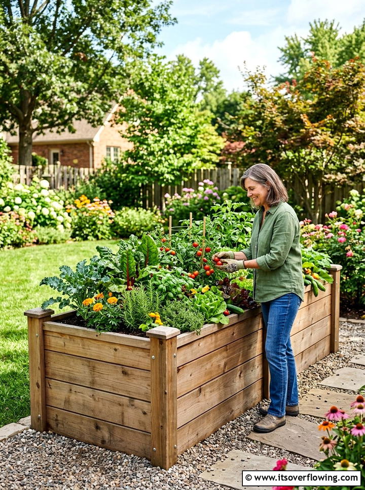 Tall raised garden bed - 25 garden design ideas with raised beds