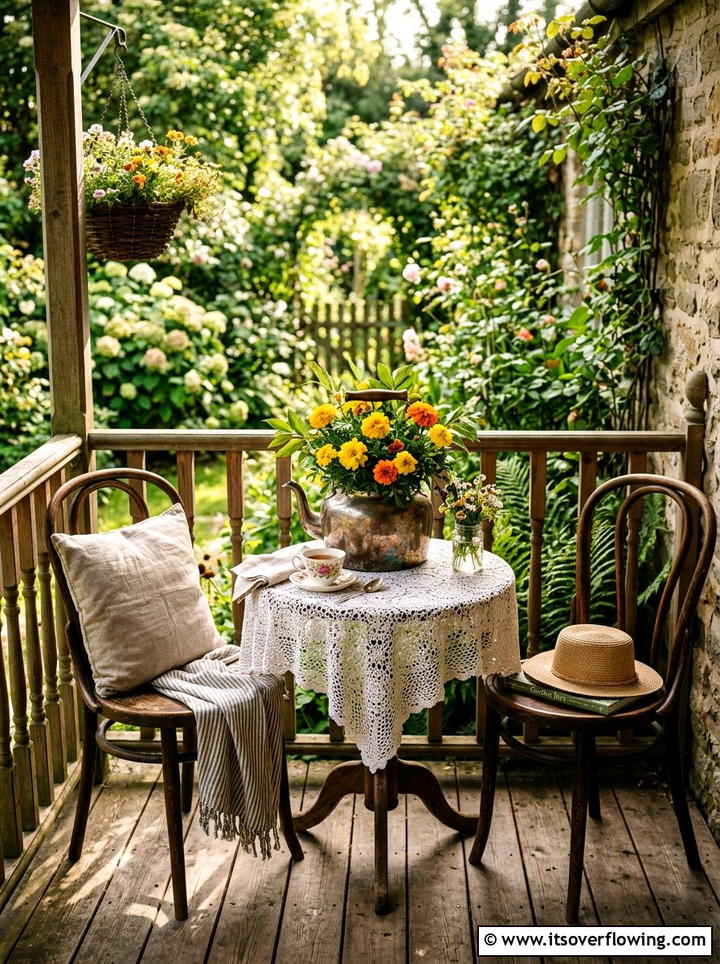 Tea Kettle Pot - 25 reusing old things ideas for porch
