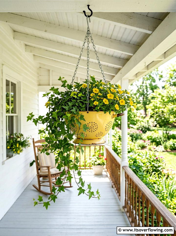 Teacup Herb Garden - 25 reusing old things ideas for balcony garden