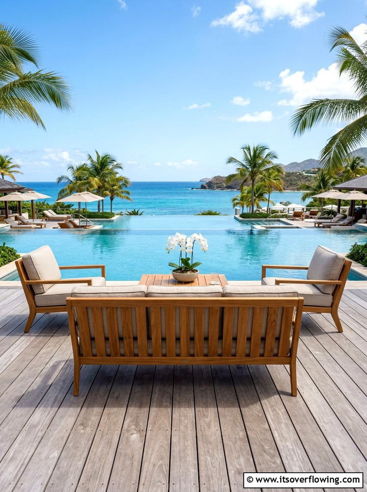 Teak Outdoor Furniture - 25 backyard decorating ideas with zen retreat vibe