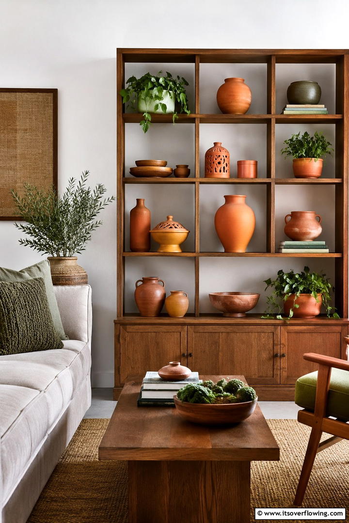Terracotta Pottery Display - 50 Fall Decor Trends 2025 to Inspire Seasonal Style