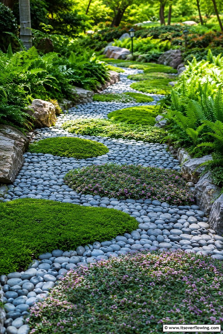 Textured Plant Path - 30 Sensory Garden Ideas to Engage All Five Senses